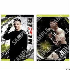 新品未使用 RIZIN クリアファイル フラットガシャポン 萩原京平のサムネイル