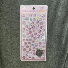 しずくちゃん　ボンボンドロップシール　ミニ　ピンク　うるおいちゃん