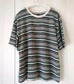DAZY ボーダー半袖Tシャツ　カットソー　サイズL　レディース