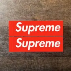 本日発送　supreme ステッカー ボックスロゴ ２枚