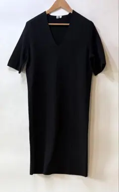 UNIQLO ユニクロ　ニットワンピース　ブラック　L