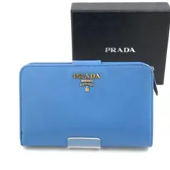 ✨新品未使用✨　PRADA ミニ財布　サフィアーノ　アイコン　二つ折り