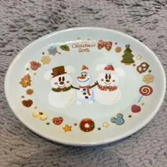 ディズニーリゾート　2015 クリスマス　絵皿