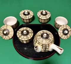 九谷焼　急須と湯呑み5客セット