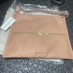 K*3様 新品 HUNDRED ピンク レザー ショルダーバッグ