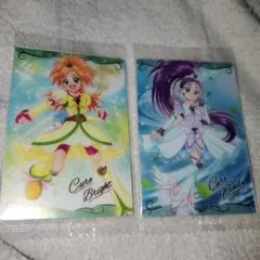 プリキュアウエハース8 キュアブライト&キュアウィンディ 2枚セット