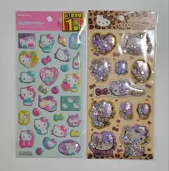 ハローキティ 立体シールセット 2枚入り