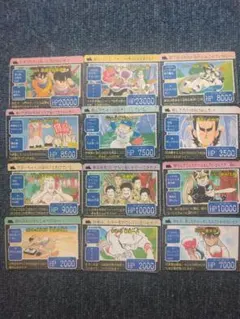 週刊少年ジャンプ カードダス 34枚セット