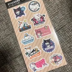 セリア seria サンリオ キャラクターズ シール ラベル風