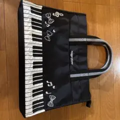 か*い様 メゾピアノ トートバッグ A4 ピアノ レッスンバッグ 入学 入園
