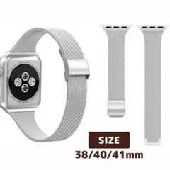 Apple Watch ベルト メタル バンド レディース【78-1】
