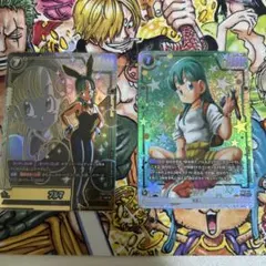 【2枚セット】ブルマ　SR,UCパラレル FB07 神龍への願い
