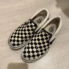 VANS チェッカー スリッポン 23.5
