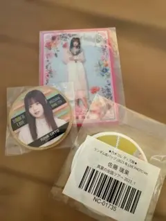 乃木坂46 佐藤璃果 缶バッジセットのサムネイル