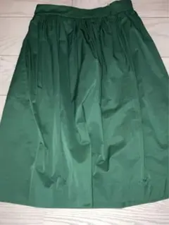 zara Aラインロングフレアスカート