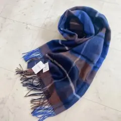 タグ付新品　SHIPS WEB限定　手洗い可能　マルチ ウェイ ポンチョ　ブルー