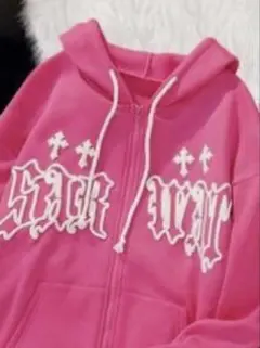 ピンク パーカー SHEIN