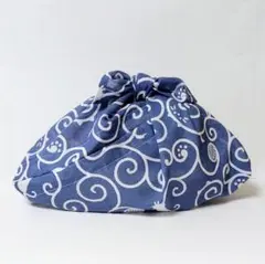 あずま袋◇手拭い◇エコバック◇コンビニバック◇ハンドメイド【青海波