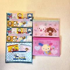 サンリオ　シュガーバニーズ&ウサハナ　フラットポーチ