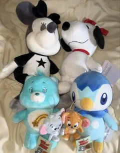 ぬいぐるみ　セット ミッキー スヌーピー 他　詰め合わせ　プライズ