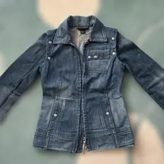 ディーゼル DIESEL デニムジャケット ジージャン ベスト 2way S