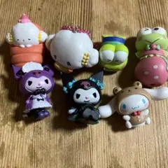 サンリオキャラクターのフィギュア７体セット