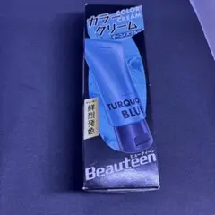 【未開封品】hoyu Beauteen ターコイズブルー ヘアカラークリーム