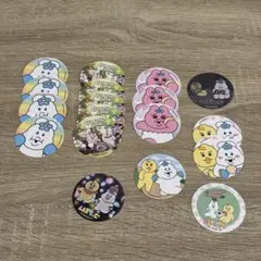 おぱんちゅうさぎ　んぽちゃむ まんまる焼き シール セット