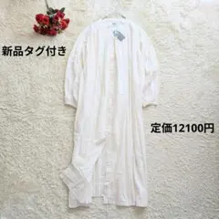 新品未使用タグ付き♪アーバンリサーチ ドアーズ♪コットンボイルギャザーワンピース