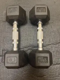 ヘックスダンベル 4.5kg 10ポンド 2本セットのサムネイル
