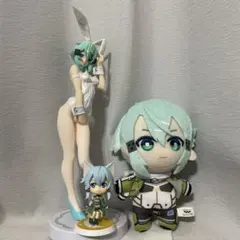 ソードアートオンライン　シノン　ぬいぐるみ　フィギュア　バニー　ちびきゅんキャラ