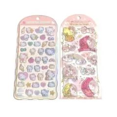 ハローキティ★コットンパフィー★ウォーターシール