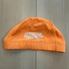 セントラル　Lサイズ　帽子　スイミングキャップ　オレンジ