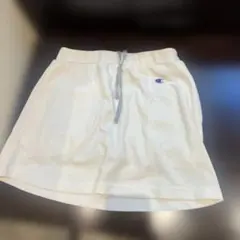 Champion クリーム色 レディース　ゴルフミニスカート　S