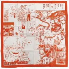 ヒロアカ　爆豪勝己　泣けるハンカチ　僕のヒーローアカデミア