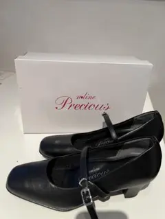 新品 パンプス 本革 n♡line Precious 22.5cm ストラップ付