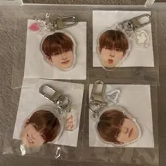 Treasure アサヒ 喜怒哀楽 顔アクキー コンプリート