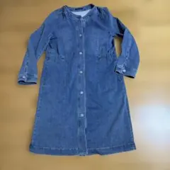 デニム ロング丈ジャケット Mサイズ