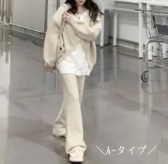 ダークエンジェル　ニット　セットアップ