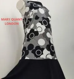 MARY QUANT LONDON　マリークワント マリクワ　花柄ワンピース　M