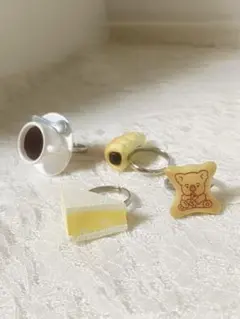 食べ物・指輪セット　【ガチャガチャ】