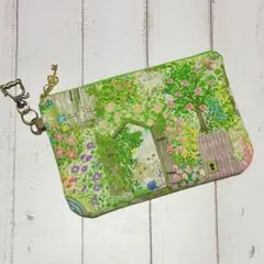 ユキエモンルームメイト✤ダブルファスナークリアポケットポーチ