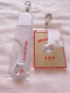 HELLO KITTY コーム ミニコンパクトミラー　2種セット　ハローキティ