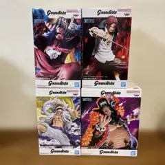 ワンピース Grandista ティーチ・ニカ・シャンクス・バギー 四皇セット