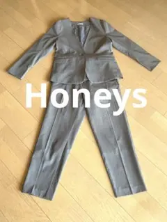 【ハニーズ】カラーレスジャケット＆センタープレスパンツ　セット　Mサイズ