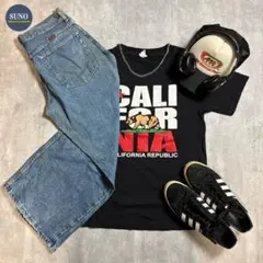 c-boy style 【NO.455】 英字ロゴ Tシャツ カジュアルコーデ