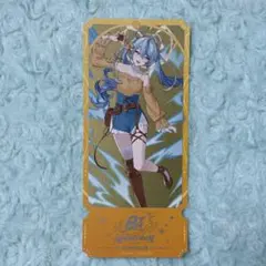 にじさんじ 珠乃井ナナ 8周年 特典 チケット風カード