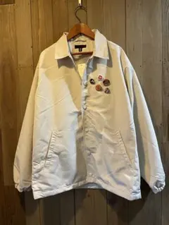 撥水 コーチジャケット アイボリー