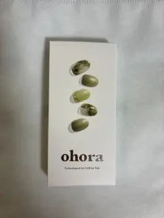 ohora ネイルシール Glimmering leaf 20枚入り