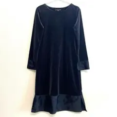 michiko london koshino／ベロアワンピース